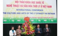 Quế Trần – Tuấn Tú. Hội thảo khoa học quốc tế “Nghệ thuật và văn hóa thời Lý ở Việt Nam”