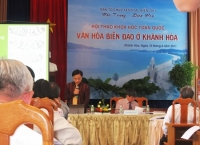 Hội thảo KH Quốc gia “Văn hóa biển đảo ở Khánh Hòa”