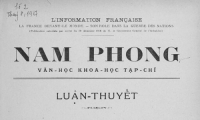 Lê Văn Phong. Sự phổ biến chữ Quốc ngữ trên Đông Dương tạp chí và Nam Phong tạp chí