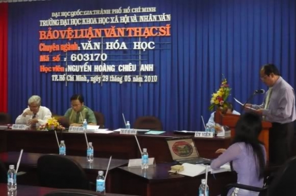 Bảo vệ luận văn thạc sĩ…