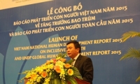 Lương Hải. Báo cáo phát triển con người toàn cầu năm 2014 của UNDP: Một cách tiếp cận mới về một vấn đề mới