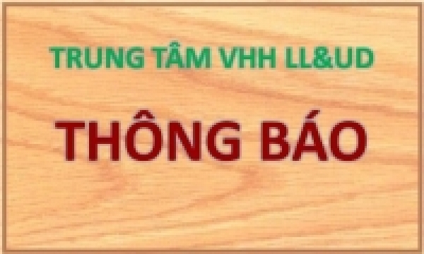 Thông báo tọa đàm KH: Di sản văn hóa với vấn đề phát triển sản phẩm du lịch hiện nay
