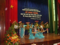 Lễ Khai Giảng SĐH và trao bằng tiến sĩ, thạc sĩ năm 2010