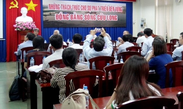 Hội thảo Những thách thức cho sự phát triển bền vững ĐBSCL