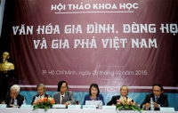 Hội thảo khoa học &quot;Văn hoá gia đình, dòng họ và gia phả Việt Nam&quot;